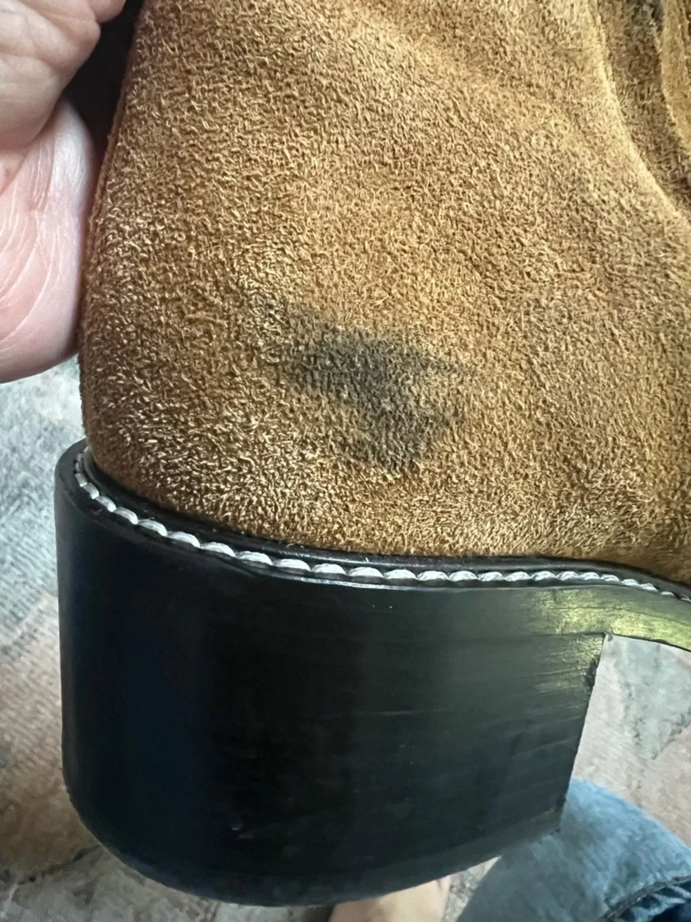 Everlane Suede Ankle Boots in Brown size 8 - Picture 7 of 9